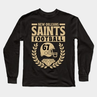 New Orleans Saints 1967 American Football Long Sleeve T-Shirt